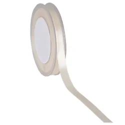 Double Faced Satin Ribbon; Ivory